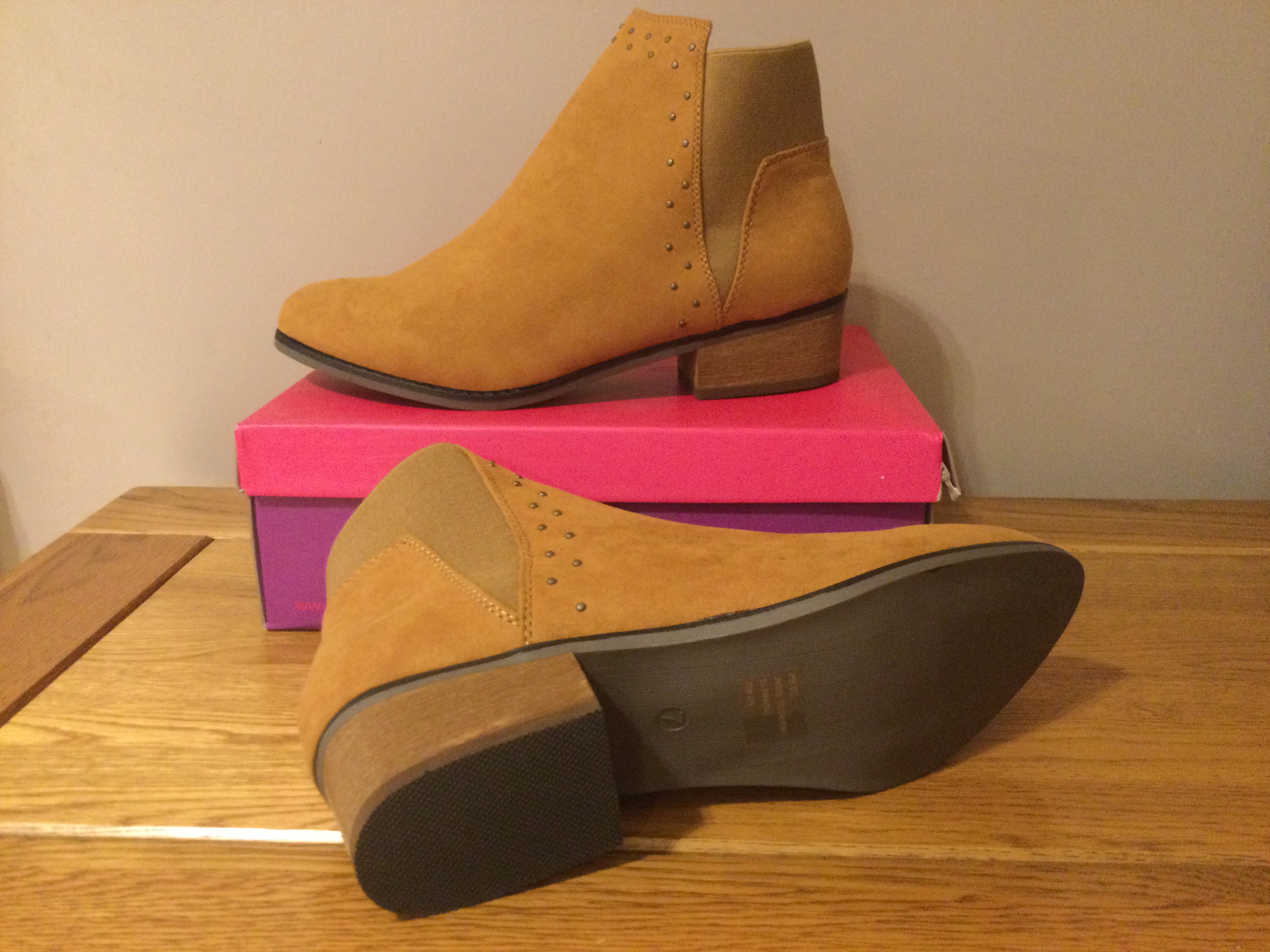 Dolcis “Wendy” Ankle Boots, Size 7, Tan - New RRP £45.00 - Image 4 of 6