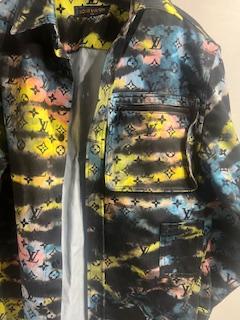 Louis Vuitton Monogram Tie Dye Upcycled Denim Blouson - Image 11 of 11