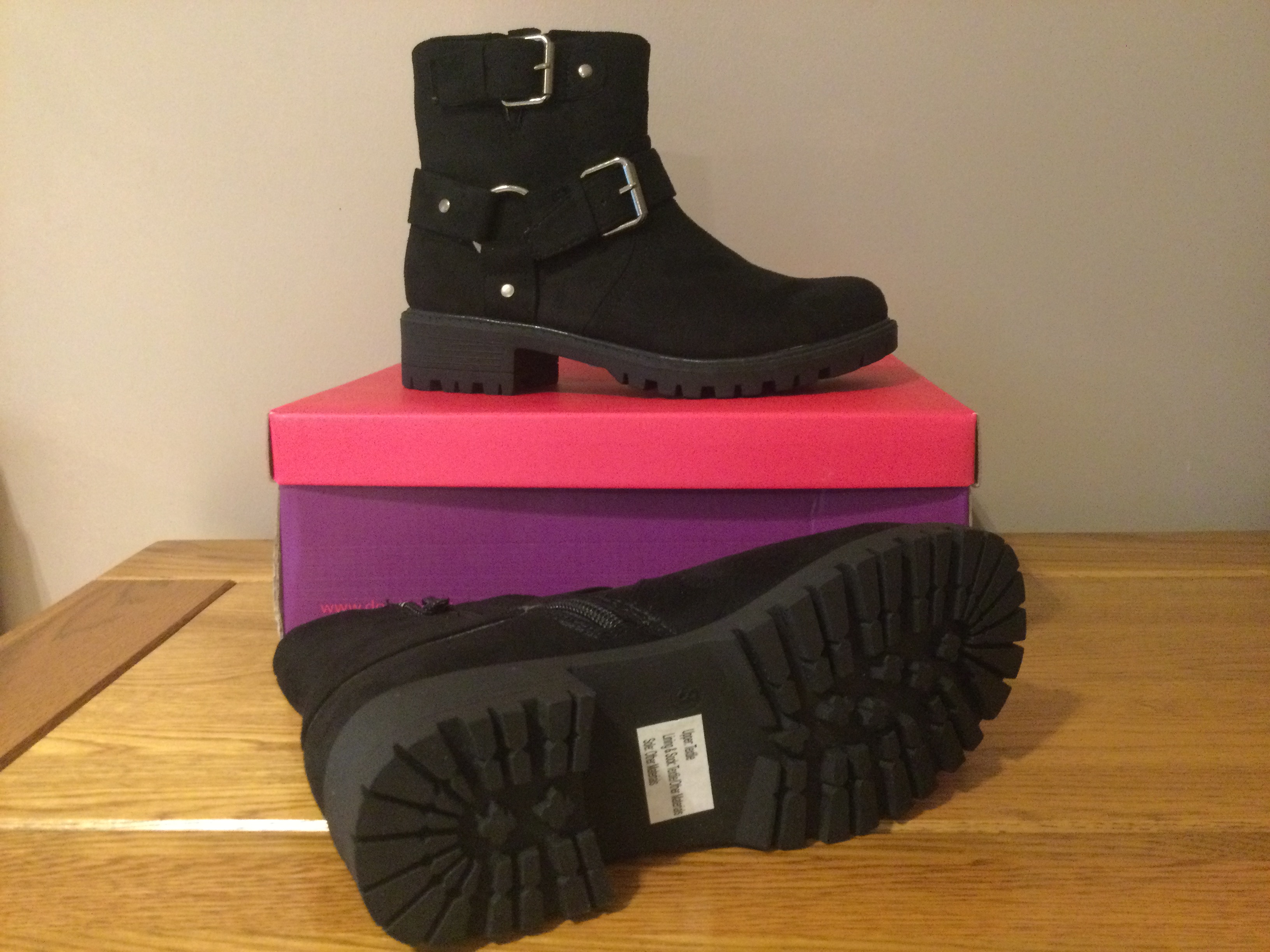 Dolcis “Davis” Ankle Boots, Size 4, Black - New RRP £49.00 - Image 3 of 5