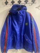 Rare Gucci 100 Anniversary Blue Windbreaker