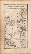 Ireland Rare Antique 1777 Map Dublin Maynooth Tullamore Galway Athenry.