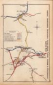 Ashton, Hyde, Oldham, Stalybridge Antique Railway Diagram-32.