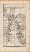 Ireland Rare Antique 1777 Map Galway, Roscommon, Offaly, Westmeath.