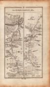 Ireland Rare Antique 1777 Map Dublin To Galway Athlone Athenry Ballinasloe Etc