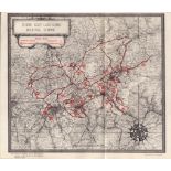 North-East Lancashire 1929 Regional Scheme Report-Road Map.