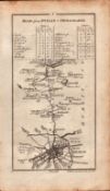 Ireland Rare Antique 1777 Map Dublin Finglas Swords Malahide Castle.