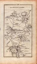 Ireland Rare Antique 1777 Map Athenry Galway Birr Oughterard Aughnaure.