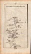 Ireland Rare Antique 1777 Map Galway Offaly Birr Banagher Ramore.