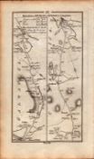 Ireland Rare Antique 1777 Map Dublin Palmerstown Lucan Leixlip Maynooth Trim.