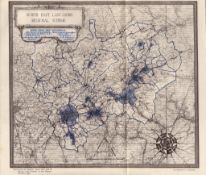 North-East Lancashire 1929 Regional Scheme Report-Vocational Map.