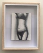Julian Opie(1958)3D Lenticular Moving Image, In Sepia, Walking, Dancing, Undressing, Smoking, Framed