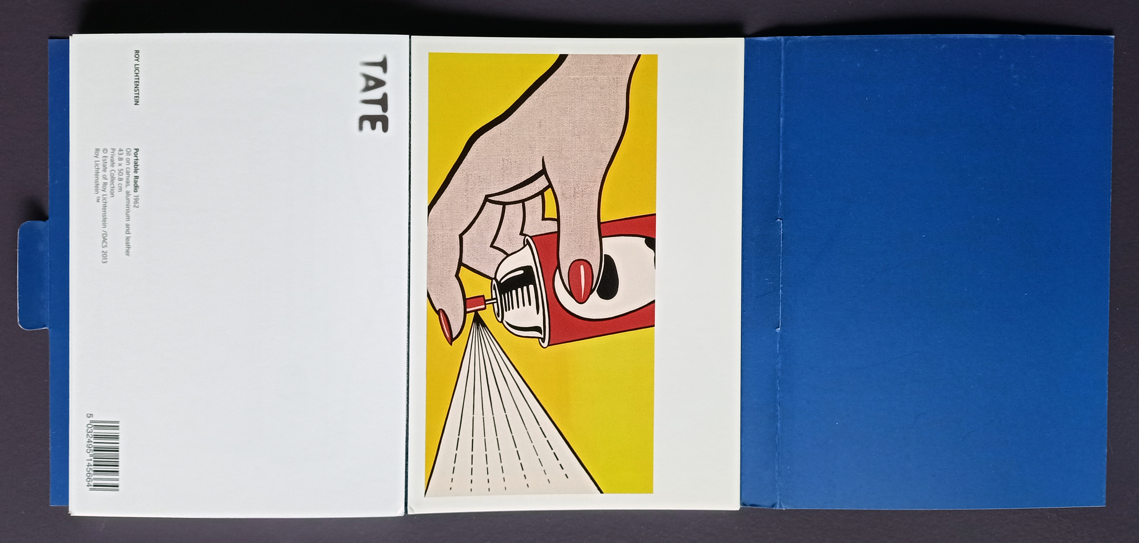 Roy Lichtenstein - A Tate Retrospective Exhibition Postcard Folder 2013 (#0332) - Image 26 of 30