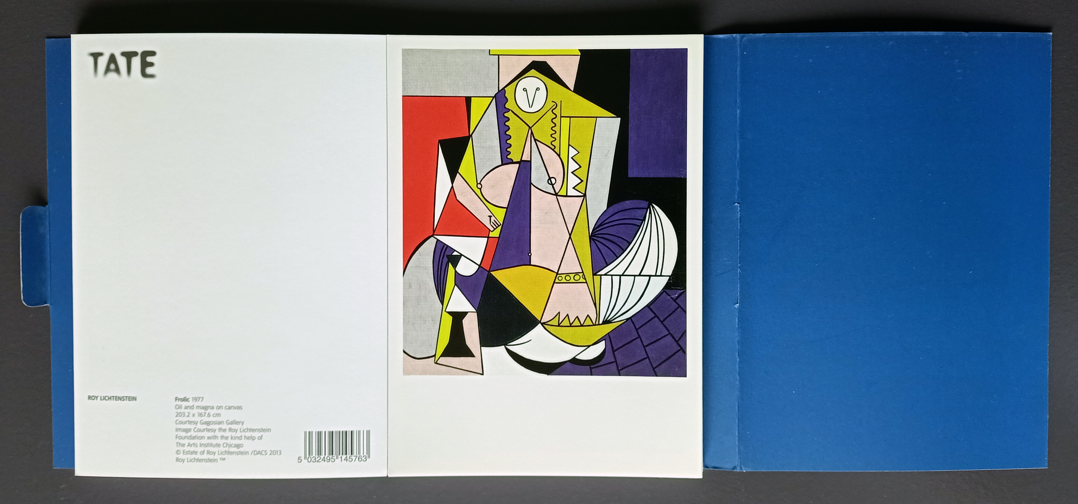 Roy Lichtenstein - A Tate Retrospective Exhibition Postcard Folder 2013 (#0332) - Image 16 of 30