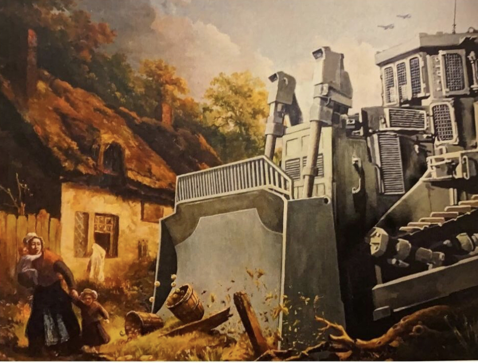 The Walled Off Hotel Gallery - BANKSY,– Bulldozer