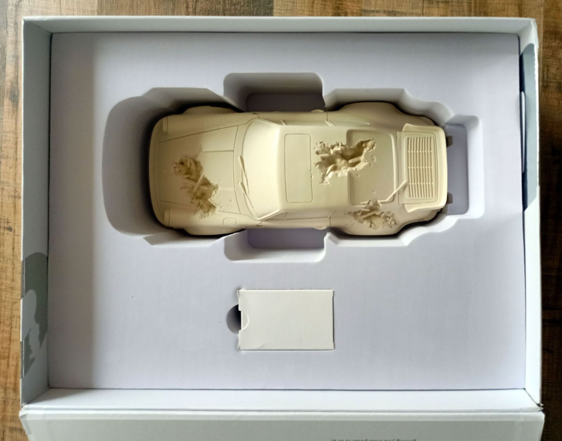 Daniel Arsham Corroded Porsche 911 White Brand New Limited Edition 274/500 (#0565) - Image 10 of 20