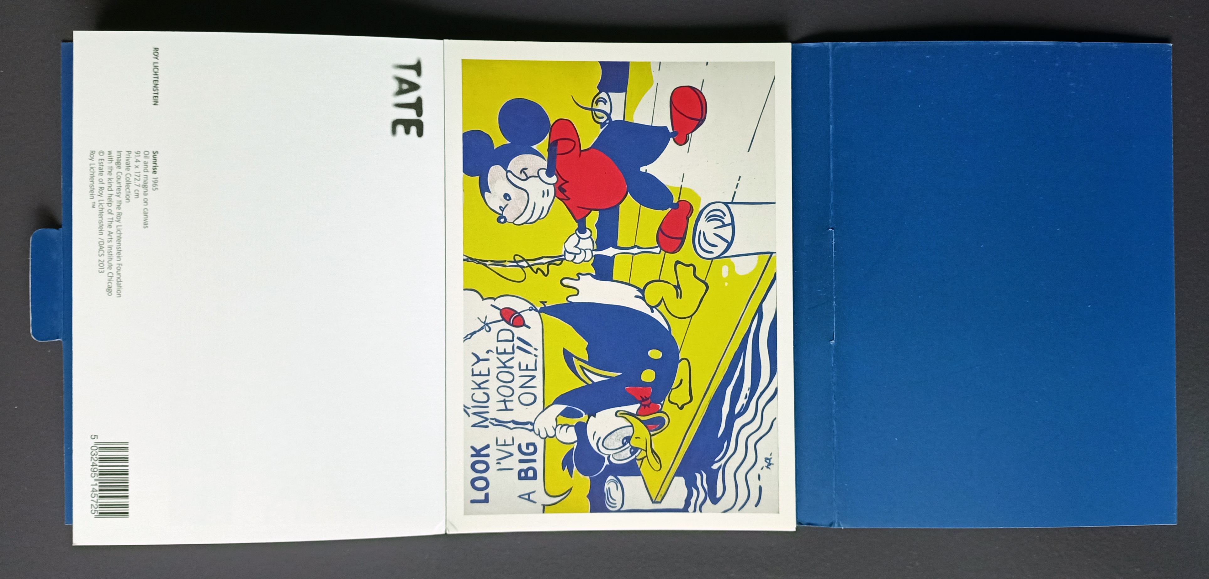 Roy Lichtenstein - A Tate Retrospective Exhibition Postcard Folder 2013 (#0332) - Image 30 of 30