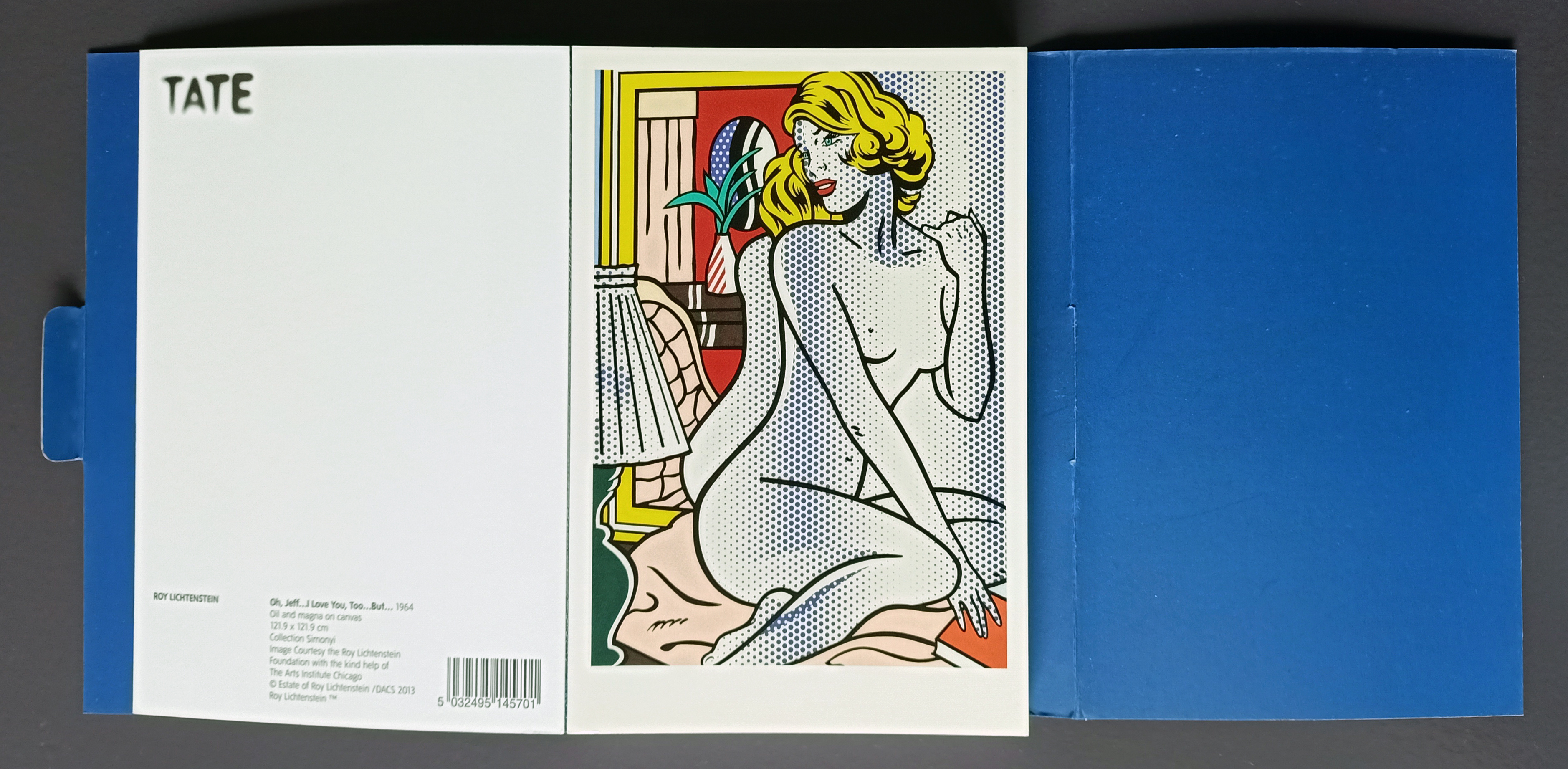 Roy Lichtenstein - A Tate Retrospective Exhibition Postcard Folder 2013 (#0332) - Image 7 of 30