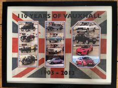 Peter Blake (Born 1932) '110 Years of Vauxhall' Signed, Numbered, Limited Edition, Framed Print 2013