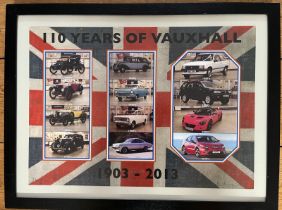 Peter Blake (Born 1932) '110 Years of Vauxhall' Signed, Numbered, Limited Edition, Framed Print 2013