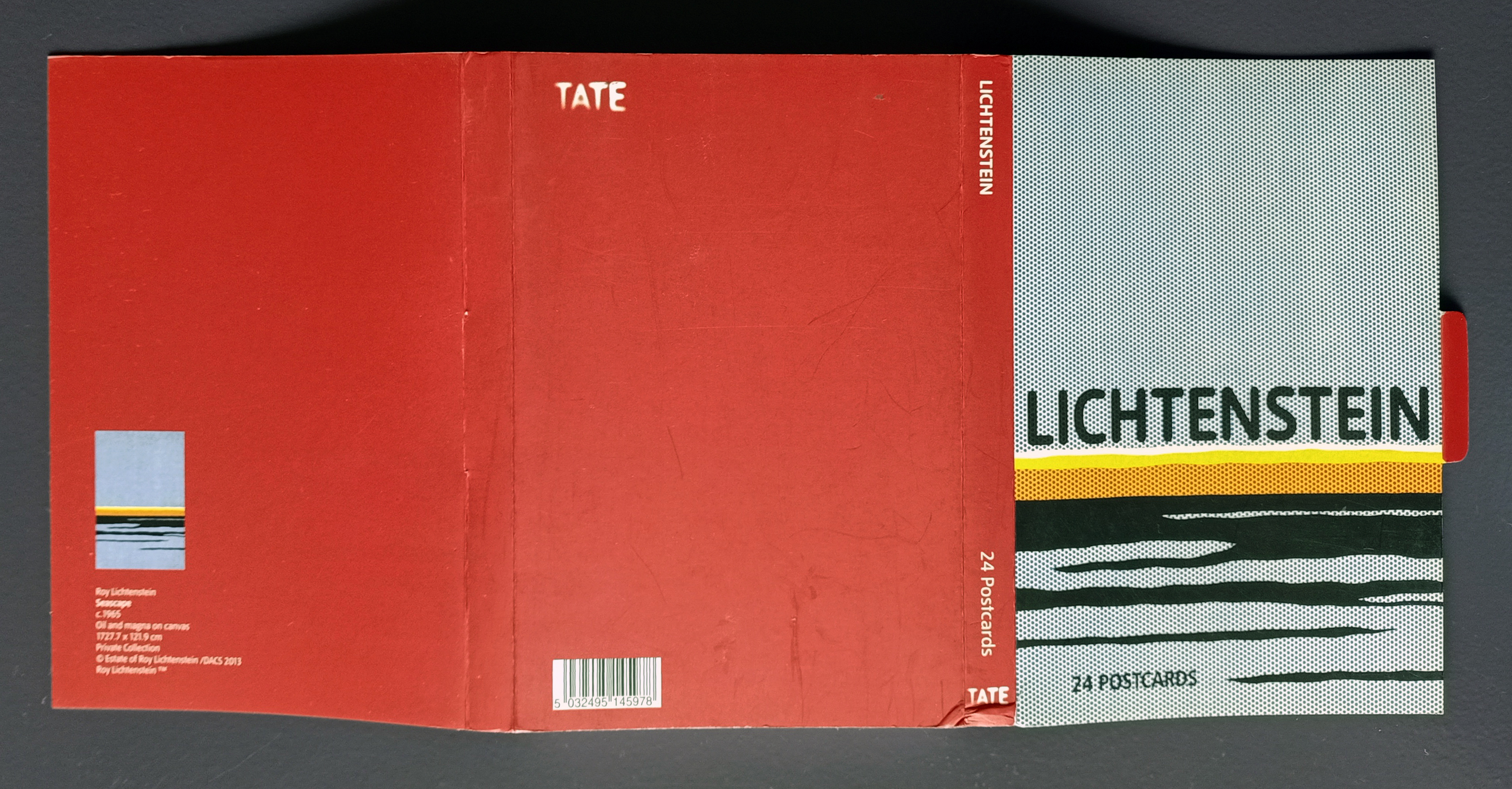 Roy Lichtenstein - A Tate Retrospective Exhibition Postcard Folder 2013 (#0332)