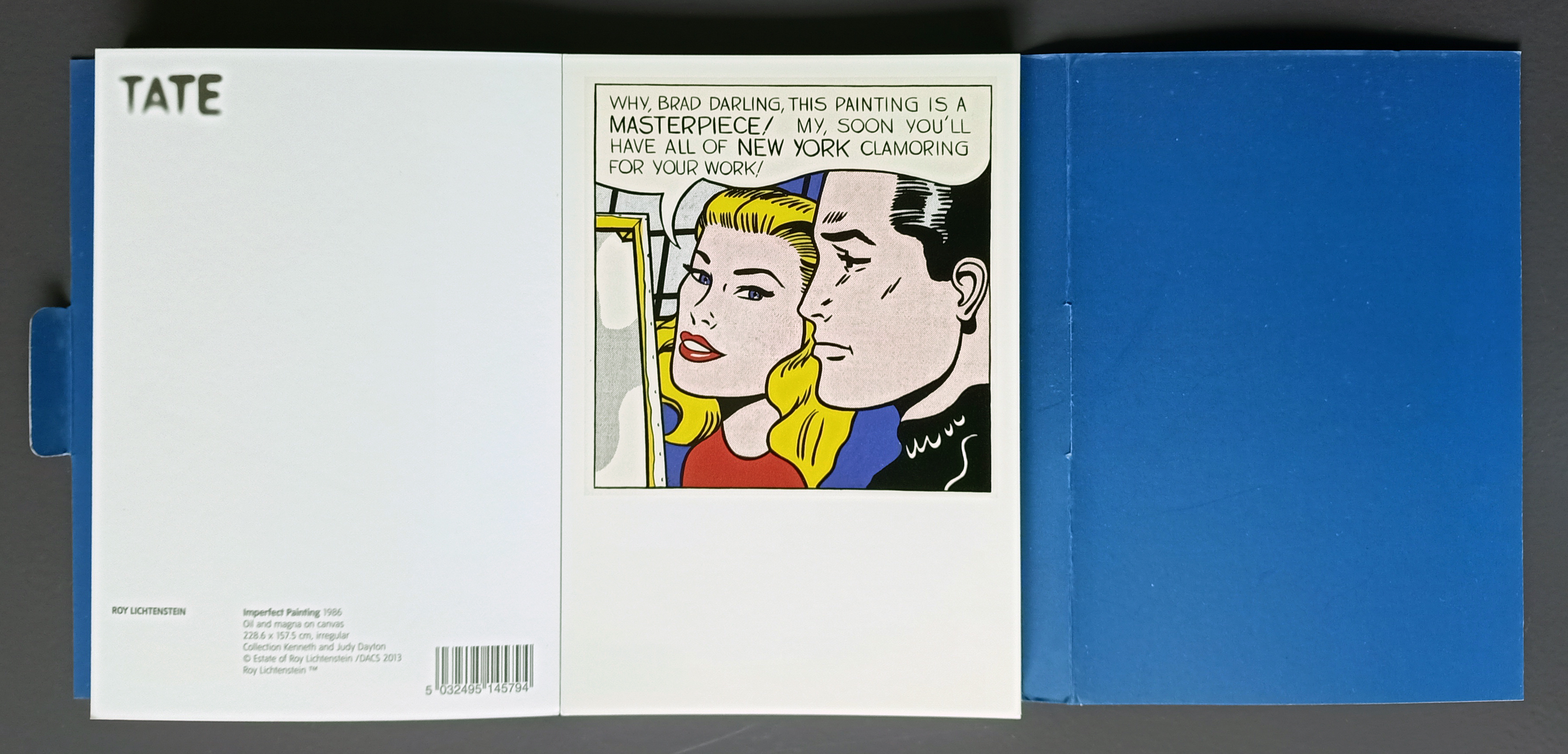 Roy Lichtenstein - A Tate Retrospective Exhibition Postcard Folder 2013 (#0332) - Image 11 of 30