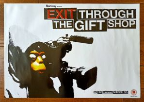Banksy Official Rare Poster 'Exit Through The Gift Shop' 2010 (#0452.01)