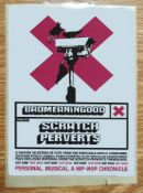 Banksy (Austin Wilde) x Badmeaningood Poster Scratch Perverts LE 1/20 + Sticker (#0580)