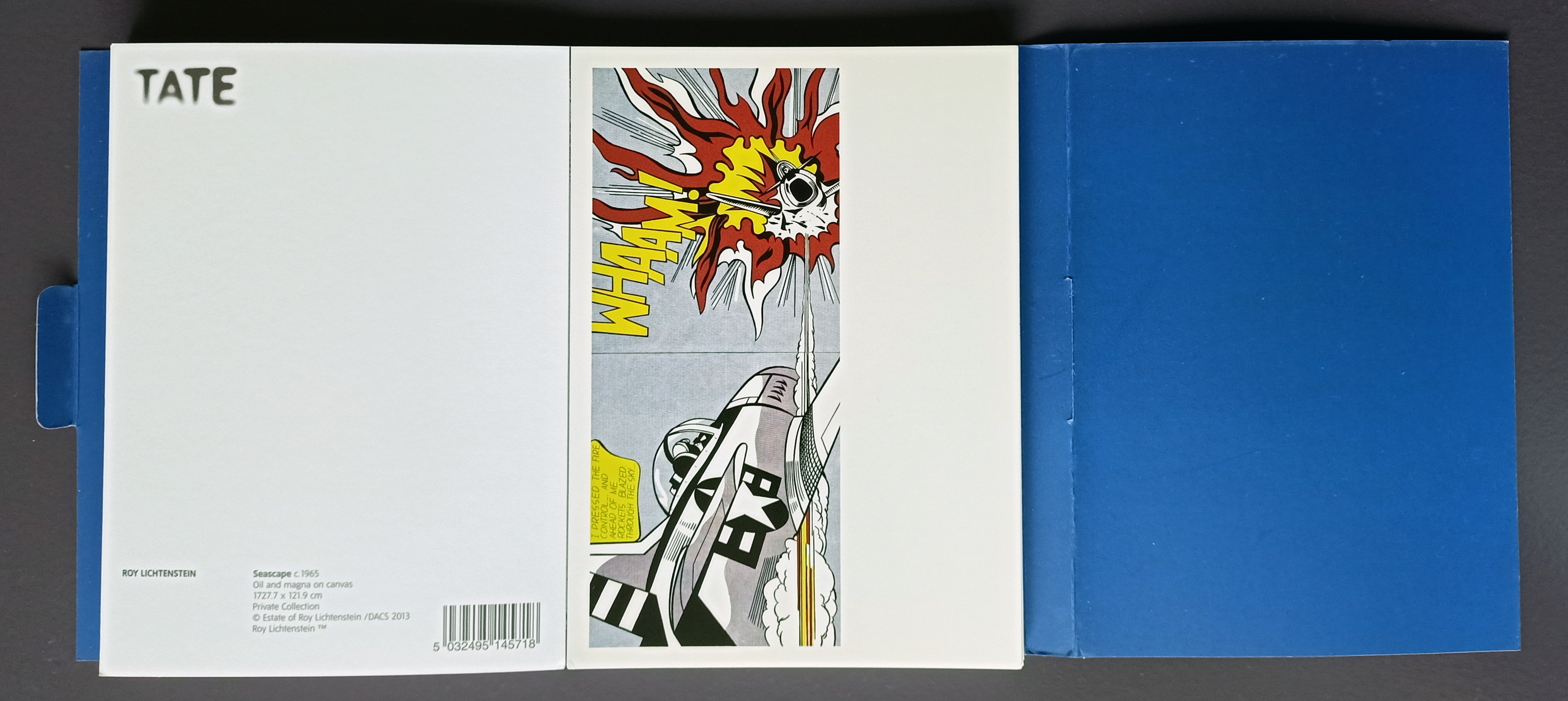 Roy Lichtenstein - A Tate Retrospective Exhibition Postcard Folder 2013 (#0332) - Image 23 of 30