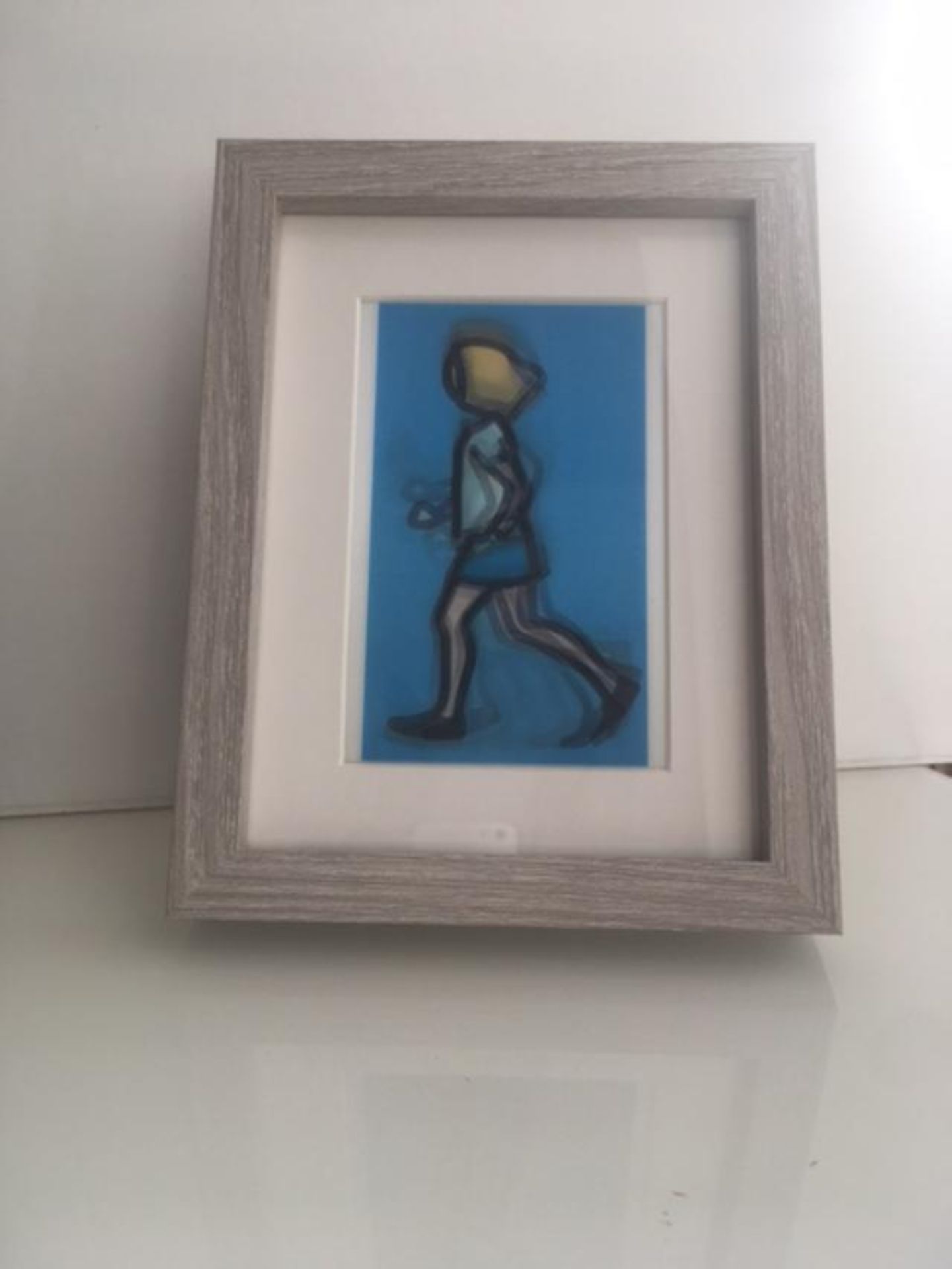 Julian Opie (1958-) Pair of 3D Lenticular Moving Image, In Colours ‘Paul Running’ & ‘Bibi Running’ - Image 2 of 11