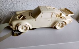 Daniel Arsham Corroded Porsche 911 White Brand New Limited Edition 274/500 (#0565)