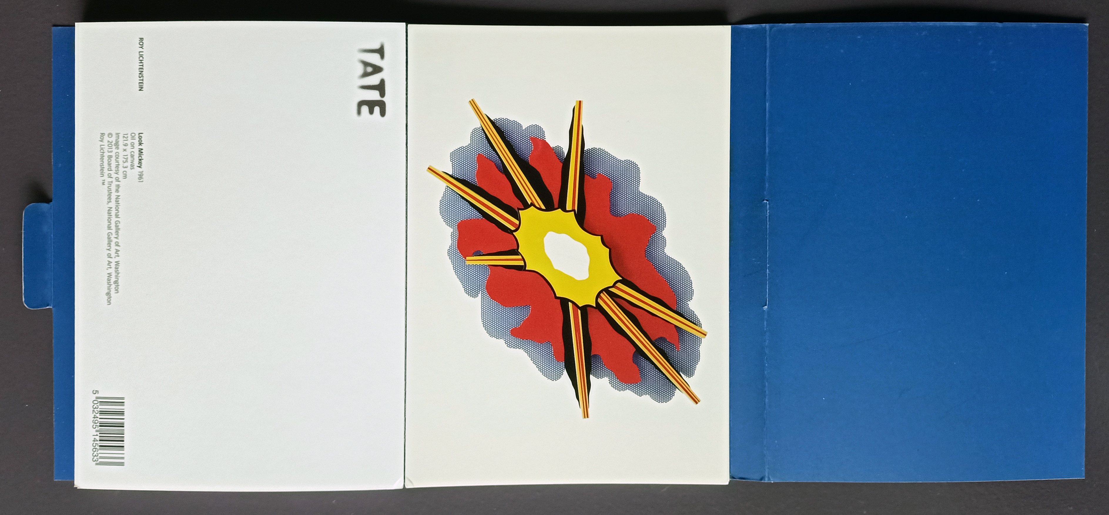 Roy Lichtenstein - A Tate Retrospective Exhibition Postcard Folder 2013 (#0332) - Image 22 of 30