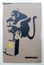 Banksy (Attributed) 'Monkey Detonator' Cardboard - Dismaland Souvenir LE 4/10 (#0200)