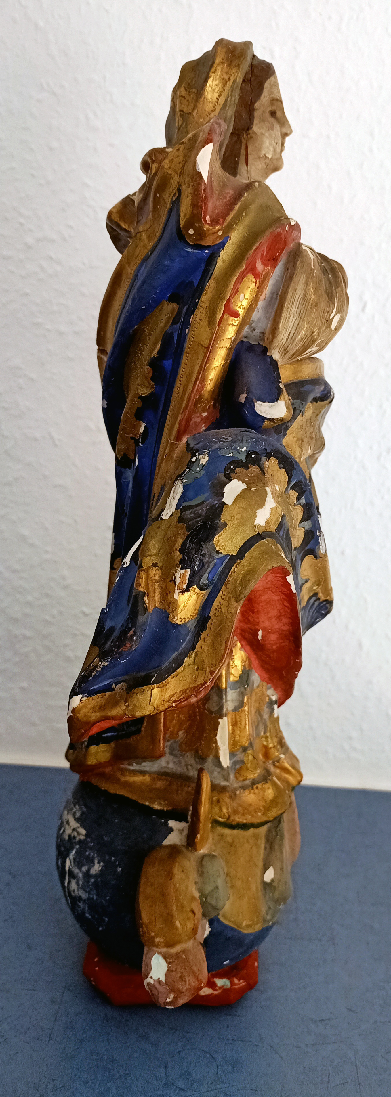 Wooden Carved Sculpture of Woman (#0434) - Image 3 of 5