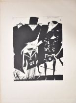 Horst Janssen (1929 -95) Large Screenprint DaDa Surrealist Original Radierung On Wove, Ltd Ed, 1966