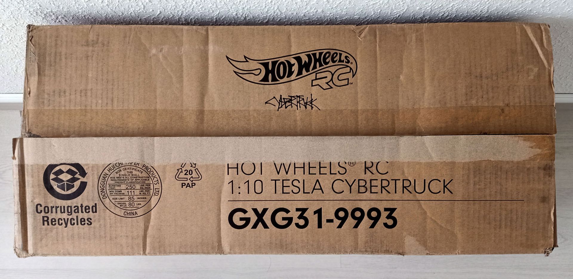 Hot Wheels® R/C Tesla Cybertruck GXG31-9993 (Limited Edition!) Scale 1:10 - SOLD OUT! (#0567) - Image 12 of 20