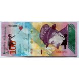 Banksy Banknote 100 Bolivariana with BanksyTag Dismaland 2015 (#0603)