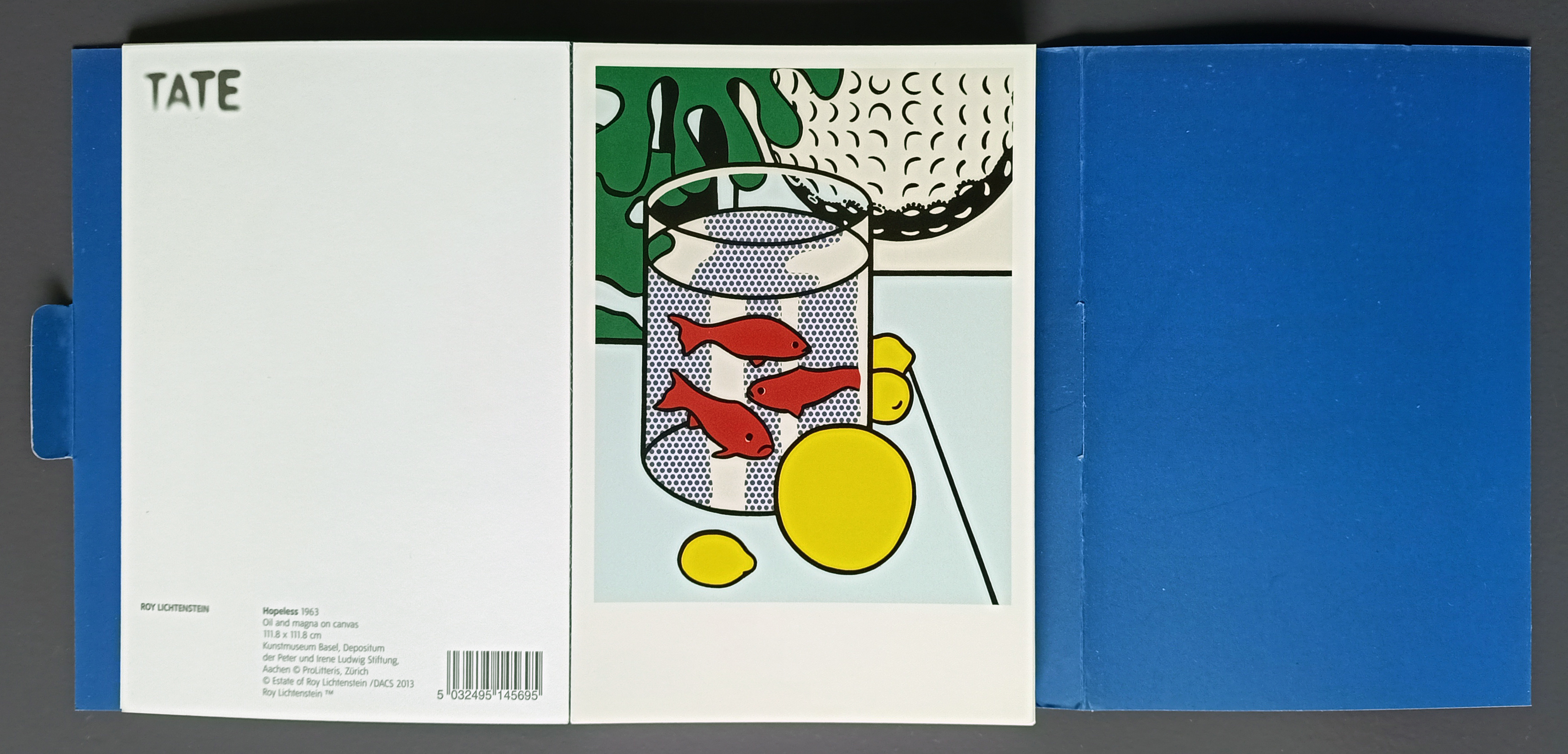 Roy Lichtenstein - A Tate Retrospective Exhibition Postcard Folder 2013 (#0332) - Image 14 of 30