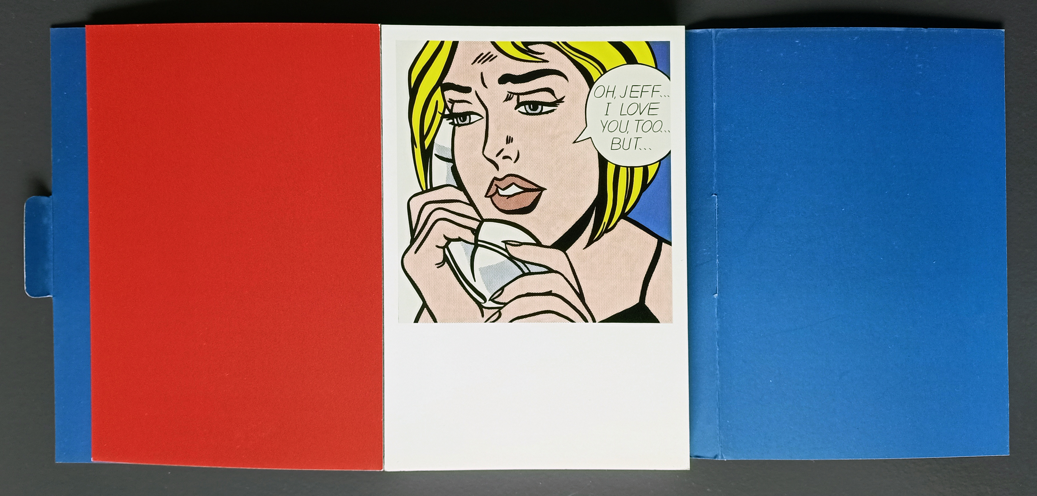 Roy Lichtenstein - A Tate Retrospective Exhibition Postcard Folder 2013 (#0332) - Image 6 of 30