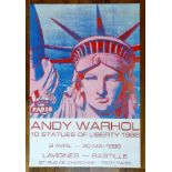 Andy Warhol Poster 10 Statues of Liberty 1986 (#0454)