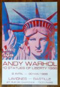 Andy Warhol Poster 10 Statues of Liberty 1986 (#0454)