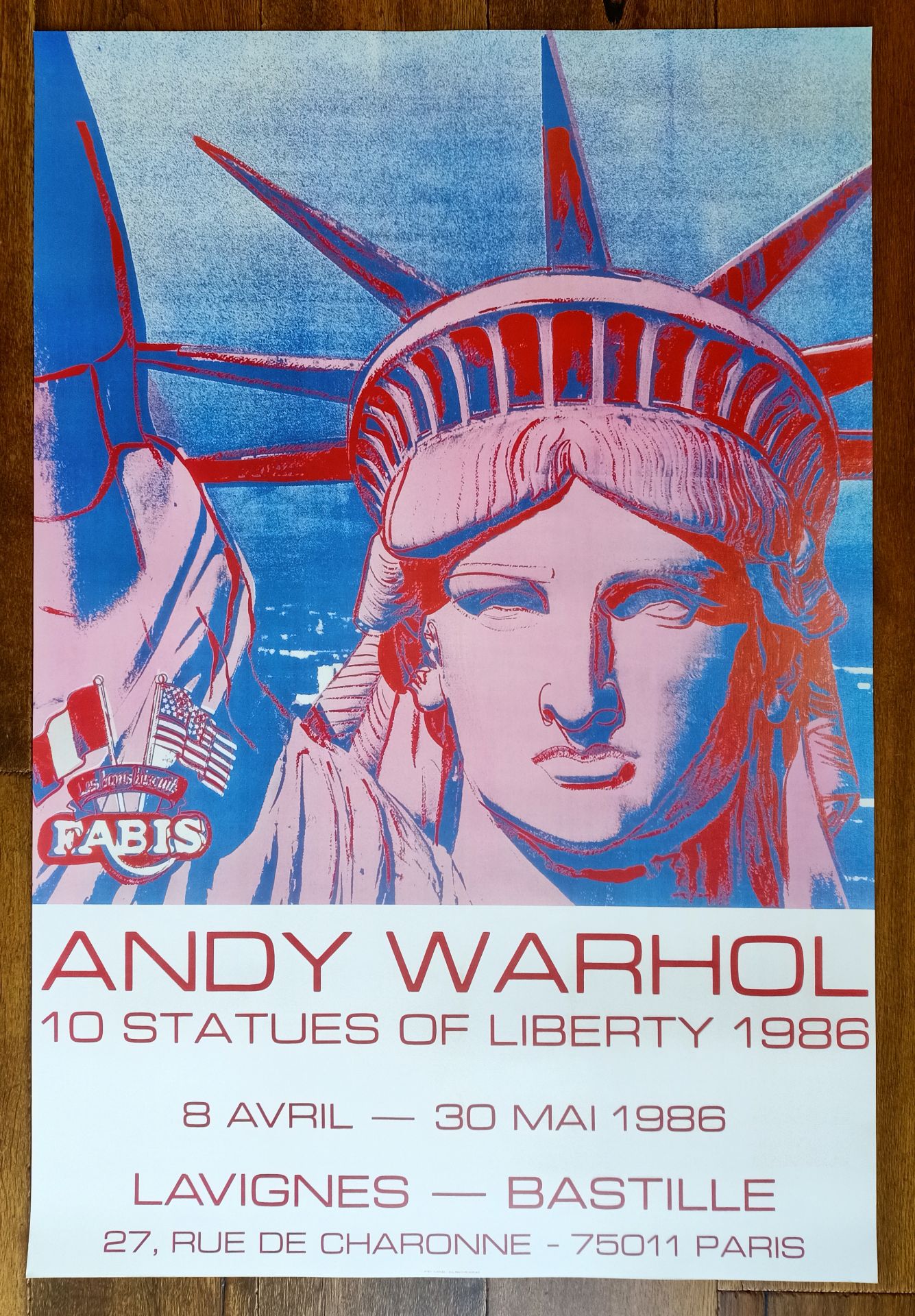 Andy Warhol Poster 10 Statues of Liberty 1986 (#0454)