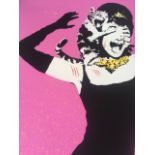 EELUS (b.1979) ‘Tiffany For Breakfast’ in Bubblegum Xolourway Graffiti/Street/Urban Art