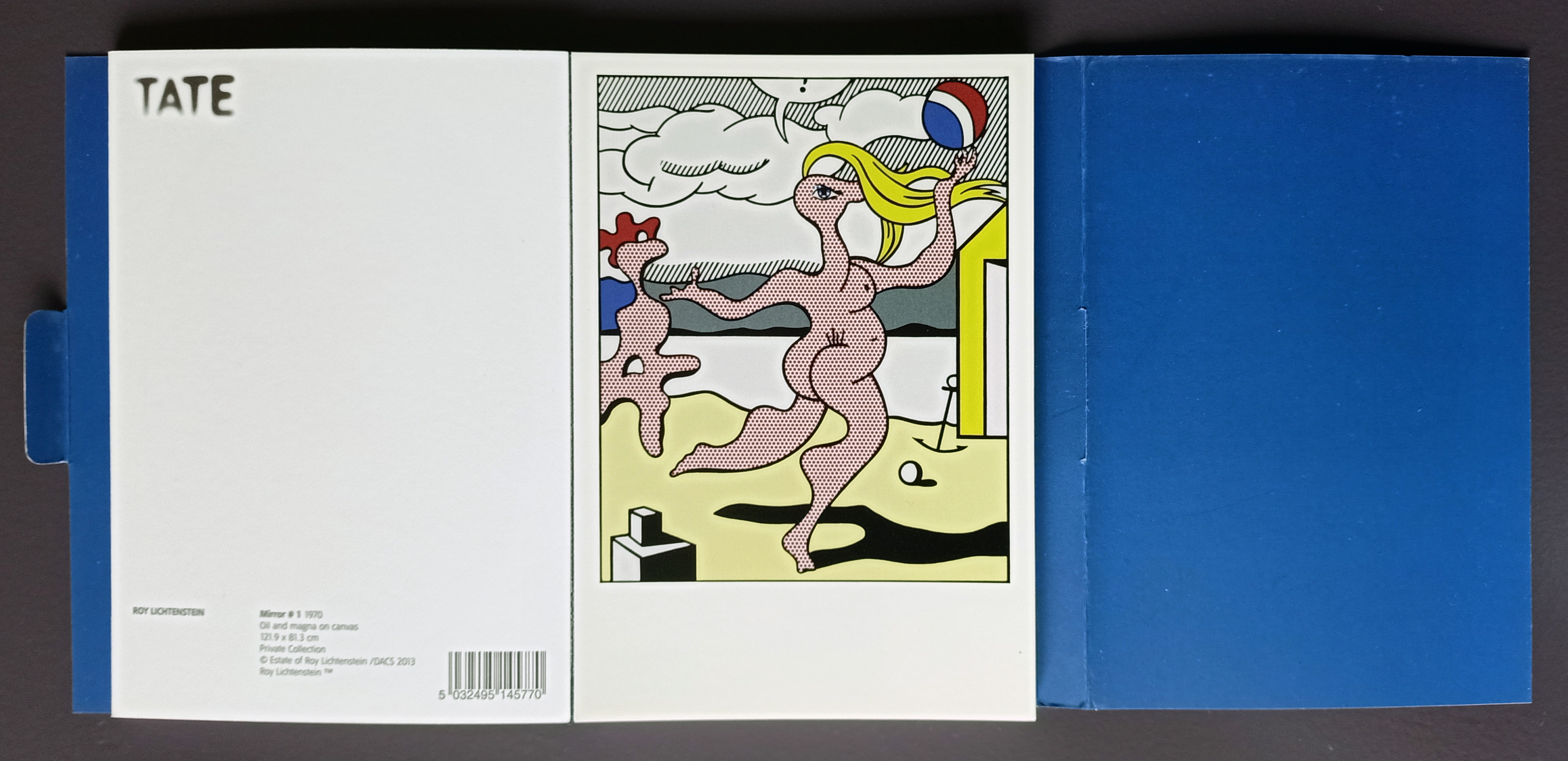 Roy Lichtenstein - A Tate Retrospective Exhibition Postcard Folder 2013 (#0332) - Image 15 of 30