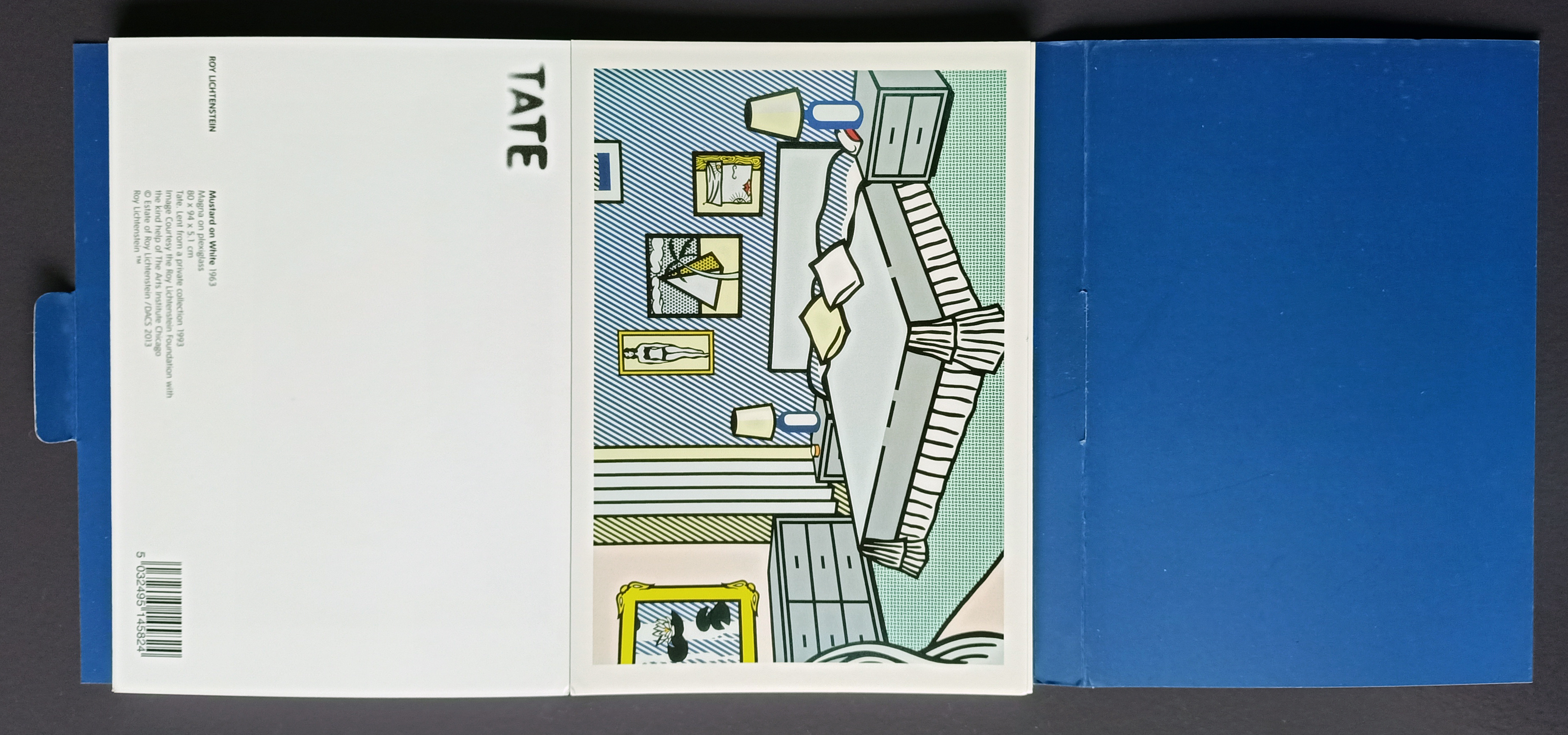 Roy Lichtenstein - A Tate Retrospective Exhibition Postcard Folder 2013 (#0332) - Image 21 of 30