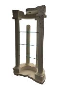 Cast Classical Architectural Stone Effect Display Stand