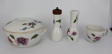 Collection of 4 Pieces of Royal Worcester Astley Pattern