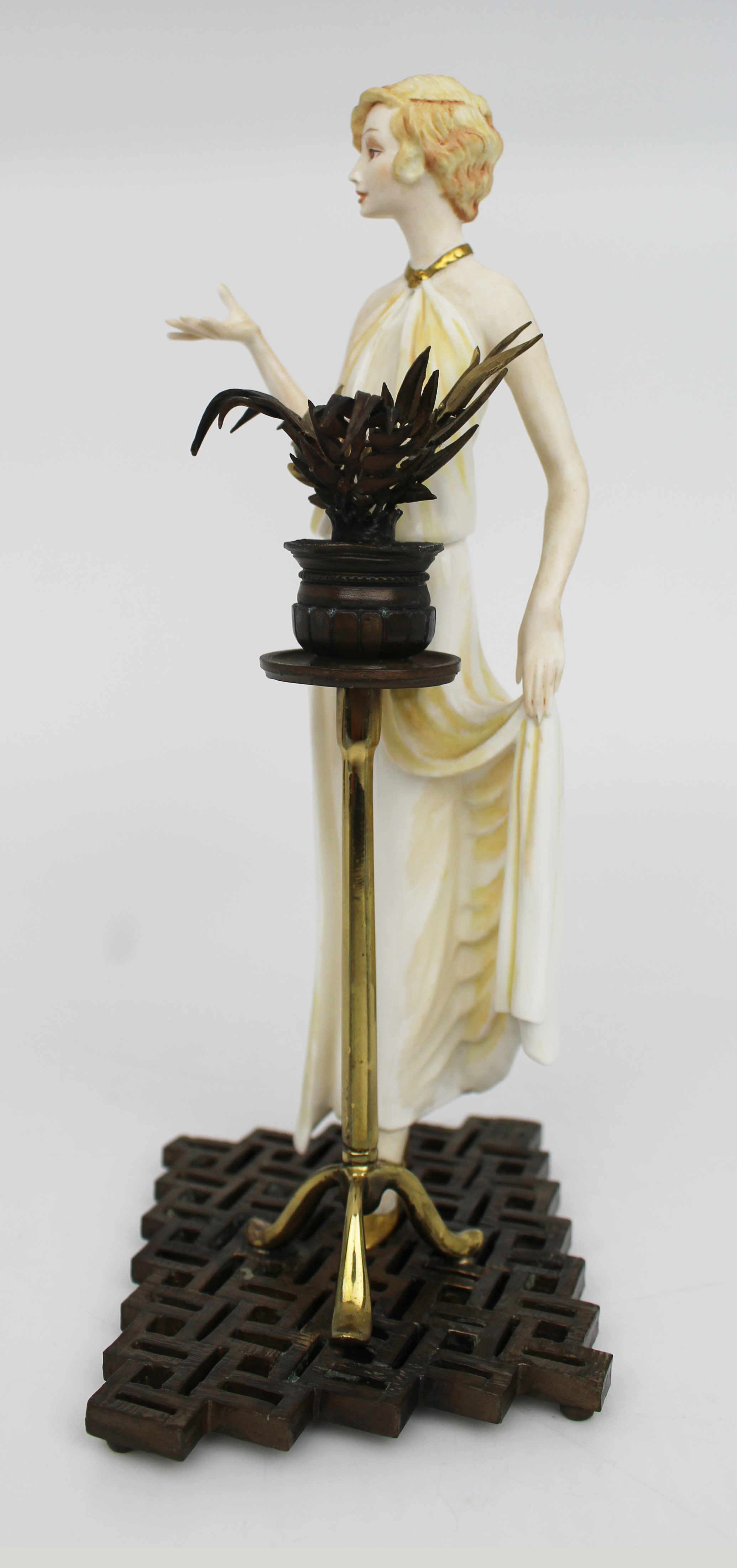 Albany Porcelain & Bronze Figurine Monaco - Image 4 of 6