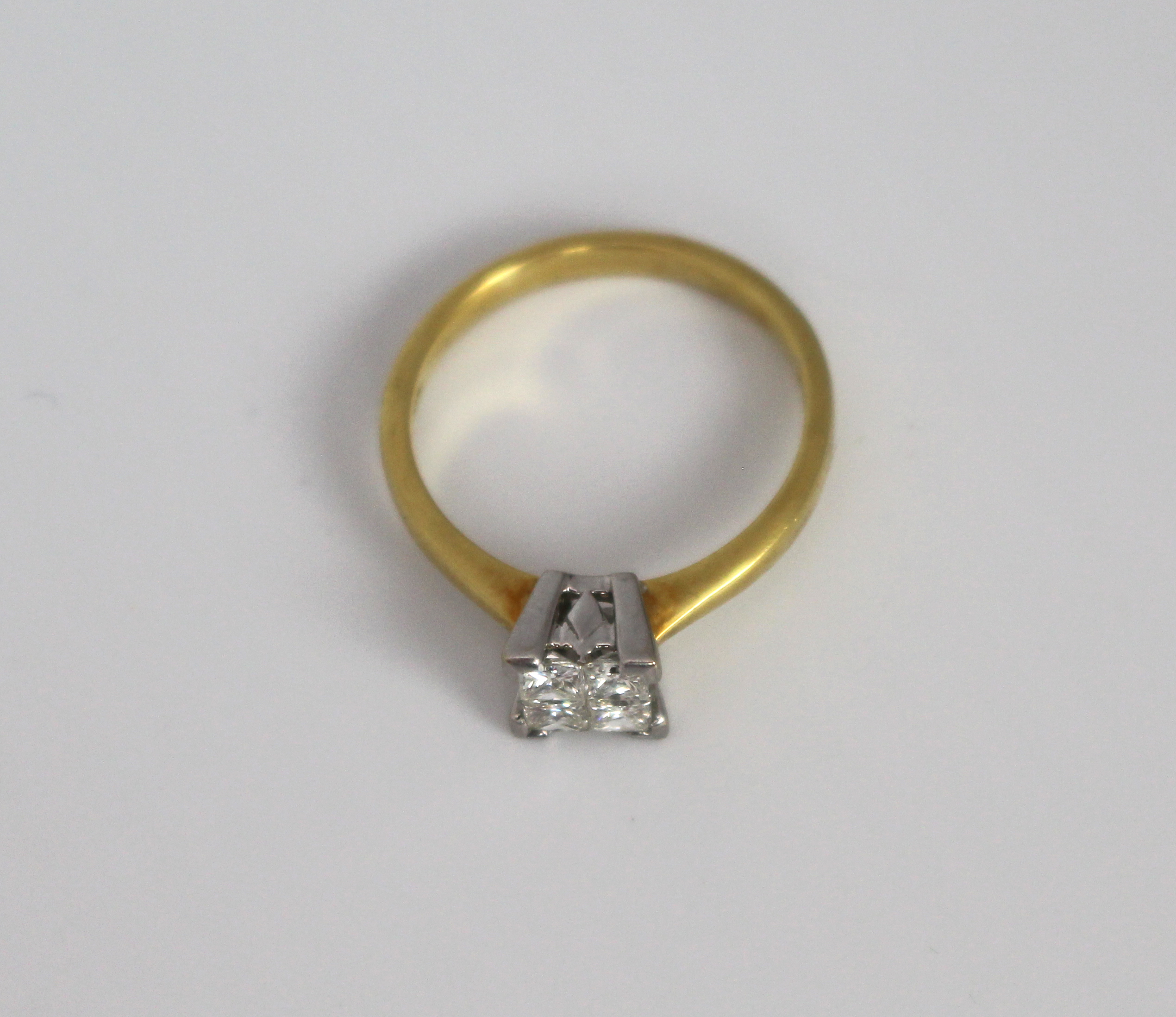 0.50 Carat Diamond Cluster Ring 18ct Gold - Image 2 of 5