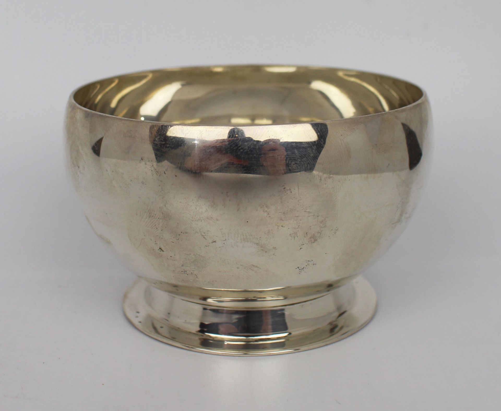 Solid Silver Bowl by Harrods London 1939 - Image 2 of 4