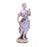 Set of 19th c. Meissen Four Seasons Figurines